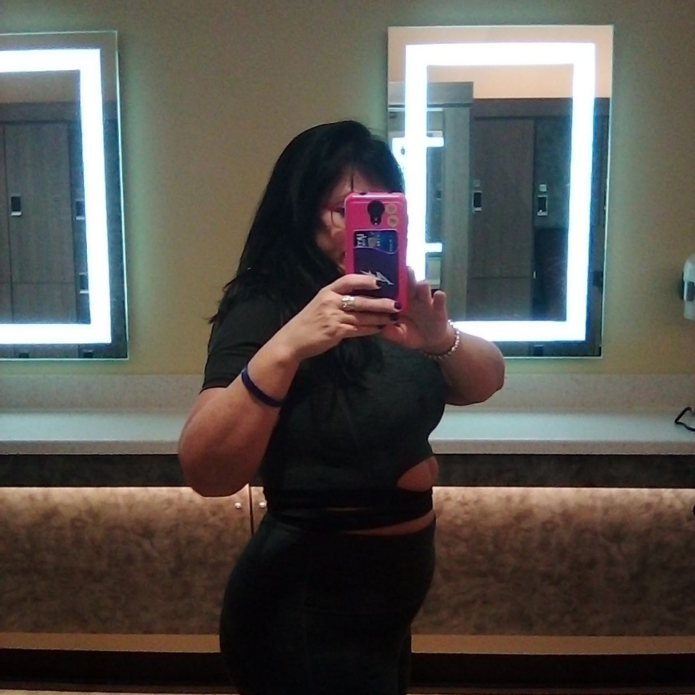 Highwaist Solid Essential Full Leggings - 2tone - image 2